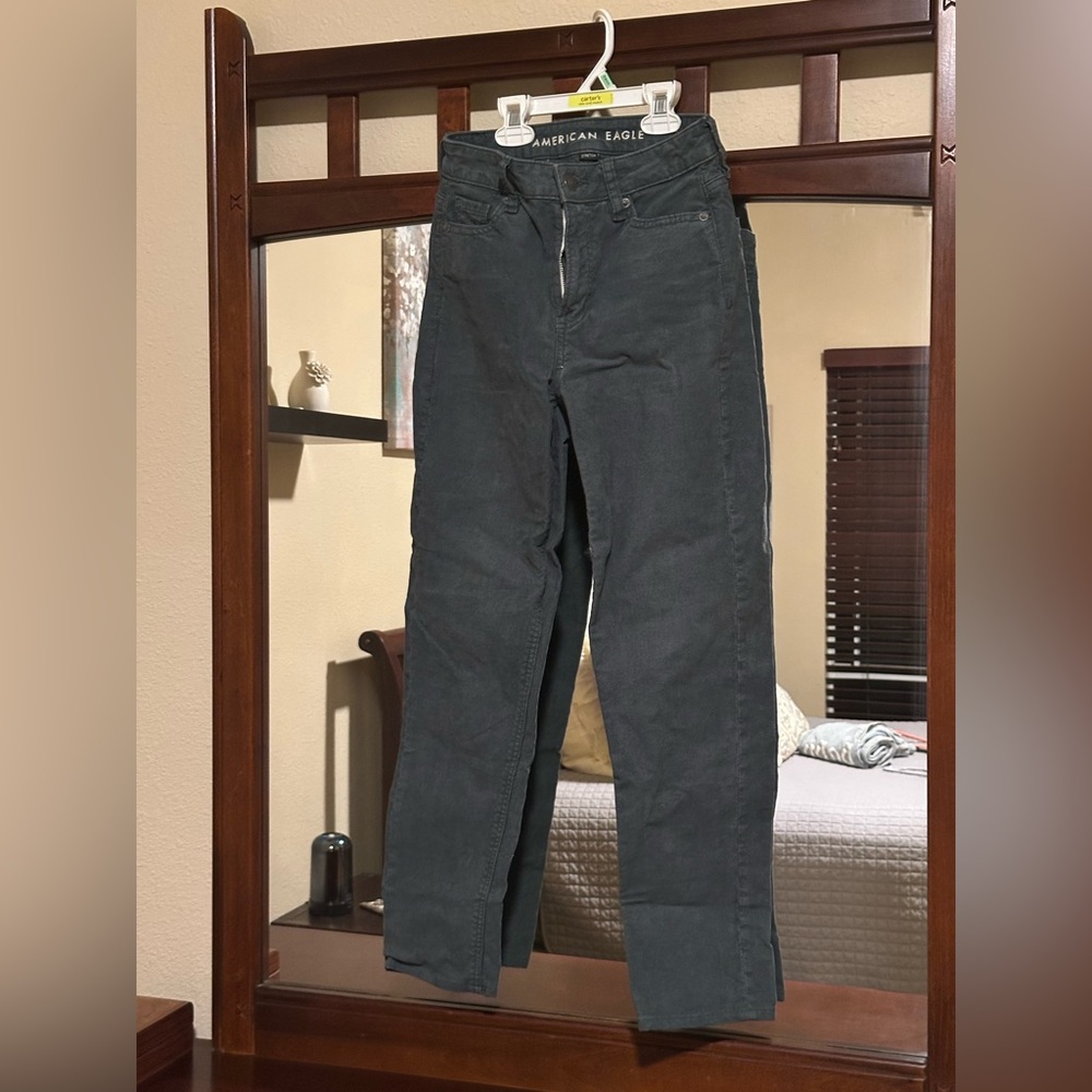 Green Corduroy Pants